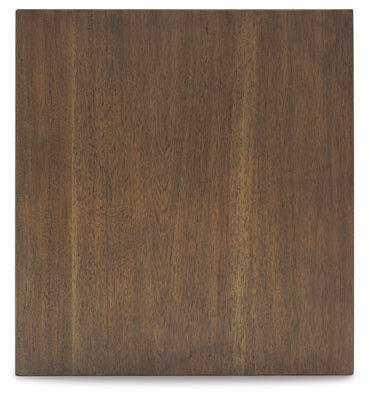 Ashley Moriville Grayish Brown End Table