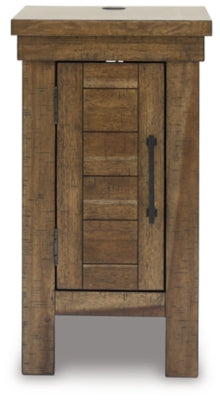 Ashley Moriville Grayish Brown Chairside End Table