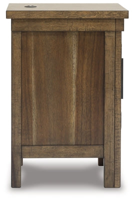 Ashley Moriville Grayish Brown Chairside End Table