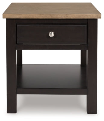Ashley Drazmine Brown End Table