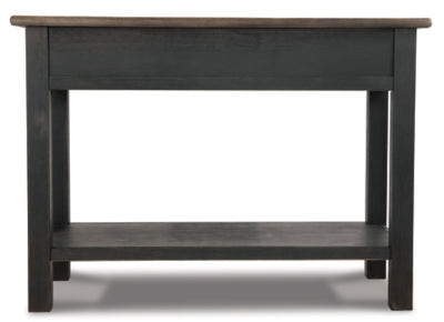 Ashley Tyler Creek Grayish Brown Black Sofa/Console Table