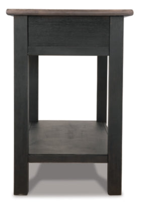 Ashley Tyler Creek Grayish Brown Black Sofa/Console Table