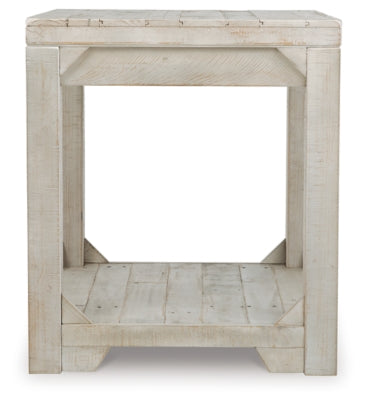 Ashley Fregine Whitewash End Table