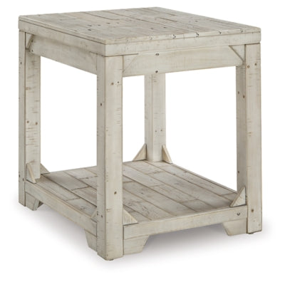 Ashley Fregine Whitewash End Table