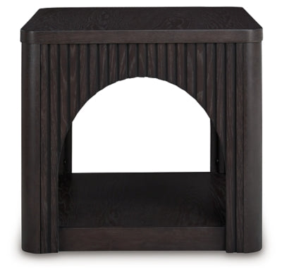 Ashley Yellink Black End Table