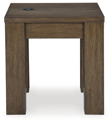 Ashley Rosswain Warm Brown End Table