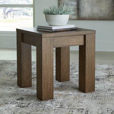 Ashley Rosswain Warm Brown End Table
