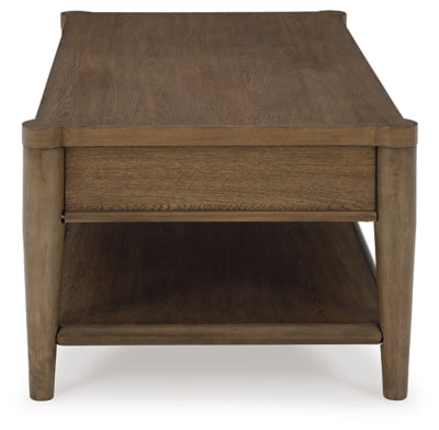 Ashley Roanhowe Brown Coffee Table