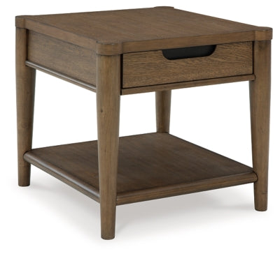 Ashley Roanhowe Brown End Table