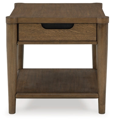 Ashley Roanhowe Brown End Table
