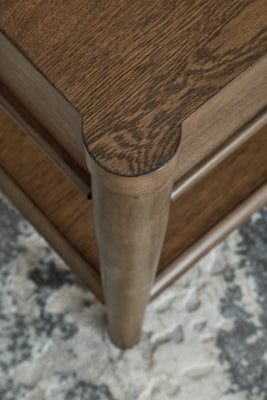 Ashley Roanhowe Brown End Table