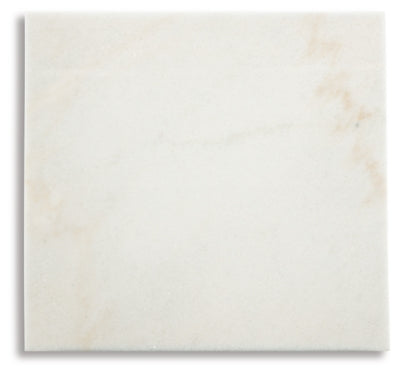 Ashley Fostead White Espresso End Table