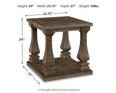 Ashley Johnelle Gray End Table