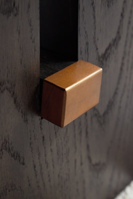 Ashley Burkhaus White Dark Brown Coffee Table