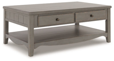 Ashley Charina Antique Gray Coffee Table