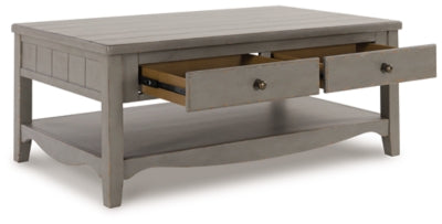 Ashley Charina Antique Gray Coffee Table