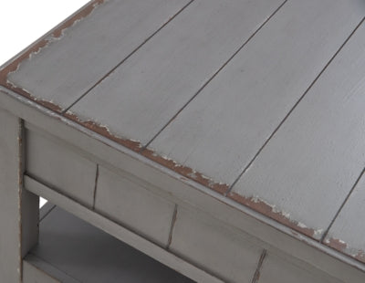 Ashley Charina Antique Gray Coffee Table