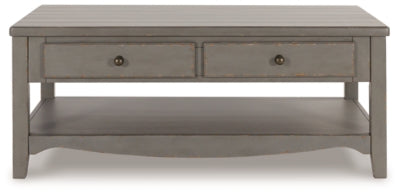 Ashley Charina Antique Gray Coffee Table