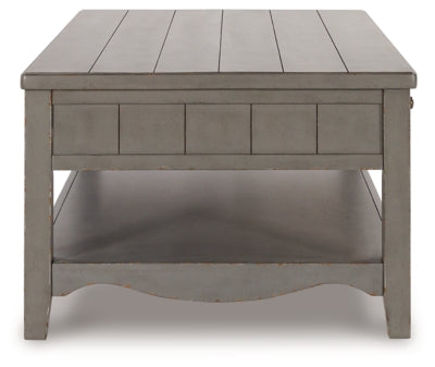 Ashley Charina Antique Gray Coffee Table
