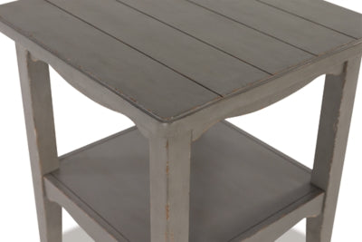 Ashley Charina Antique Gray End Table