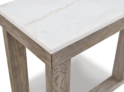 Ashley Loyaska Brown Ivory Sofa Table