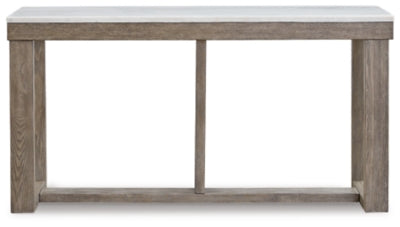 Ashley Loyaska Brown Ivory Sofa Table