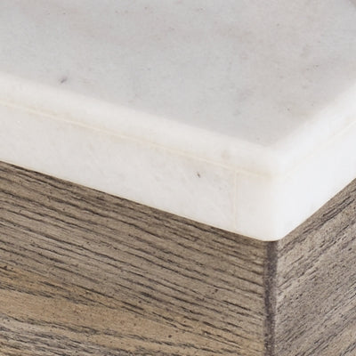 Ashley Loyaska Brown Ivory End Table