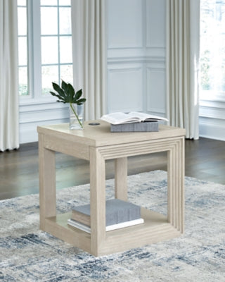 Ashley Marxhart Bisque End Table