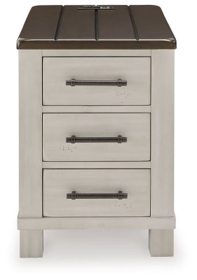 Ashley Darborn Gray Brown Chairside End Table