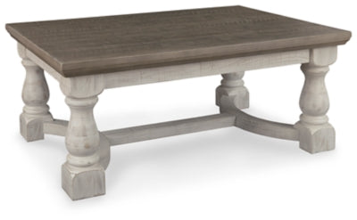 Ashley Havalance Gray White Coffee Table