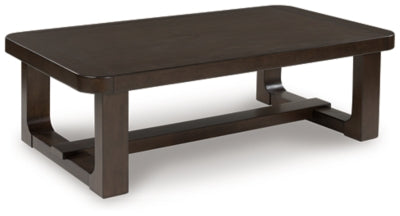 Ashley Breckington Dark Brown Coffee Table