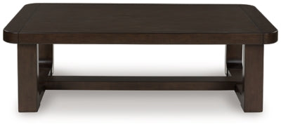 Ashley Breckington Dark Brown Coffee Table