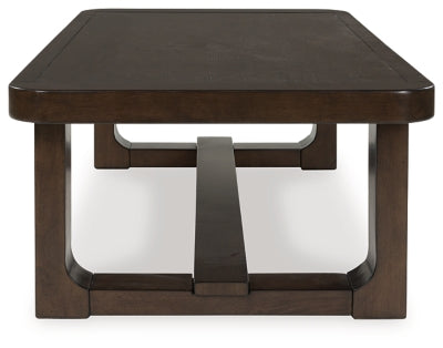 Ashley Breckington Dark Brown Coffee Table