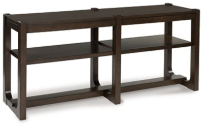 Ashley Breckington Dark Brown Sofa Table