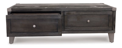 Ashley Todoe Dark Gray Coffee Table with Lift Top