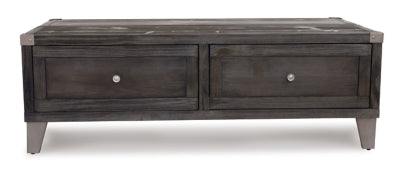 Ashley Todoe Dark Gray Coffee Table with Lift Top