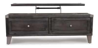 Ashley Todoe Dark Gray Coffee Table with Lift Top