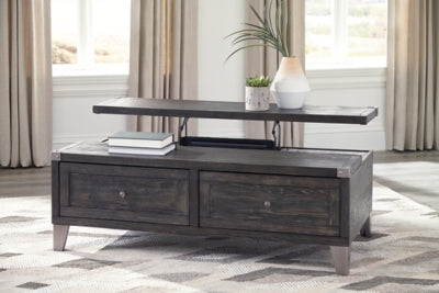 Ashley Todoe Dark Gray Coffee Table with Lift Top