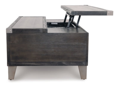 Ashley Todoe Dark Gray Coffee Table with Lift Top