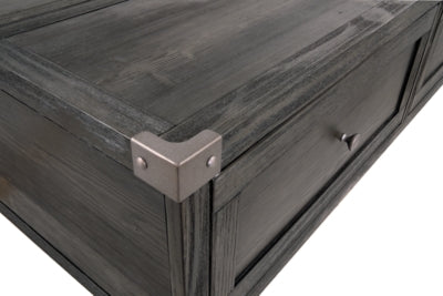 Ashley Todoe Dark Gray Coffee Table with Lift Top