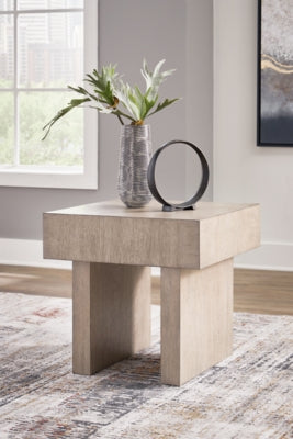 Ashley Jorlaina Light Grayish Brown End Table