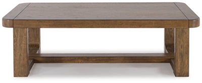 Ashley Cabalynn Light Brown Coffee Table