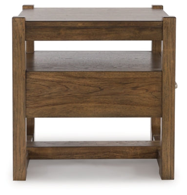 Ashley Cabalynn Light Brown End Table