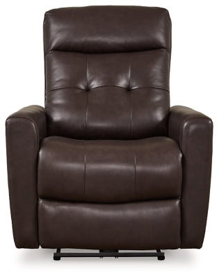 Ashley Pisgham Chocolate Power Recliner