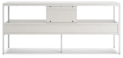 Ashley Deznee White 60" TV Stand