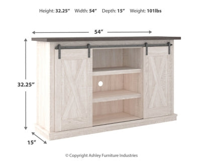 Ashley Dorrinson Two-tone 54" TV Stand