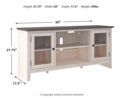 Ashley Dorrinson Two-tone 60" TV Stand