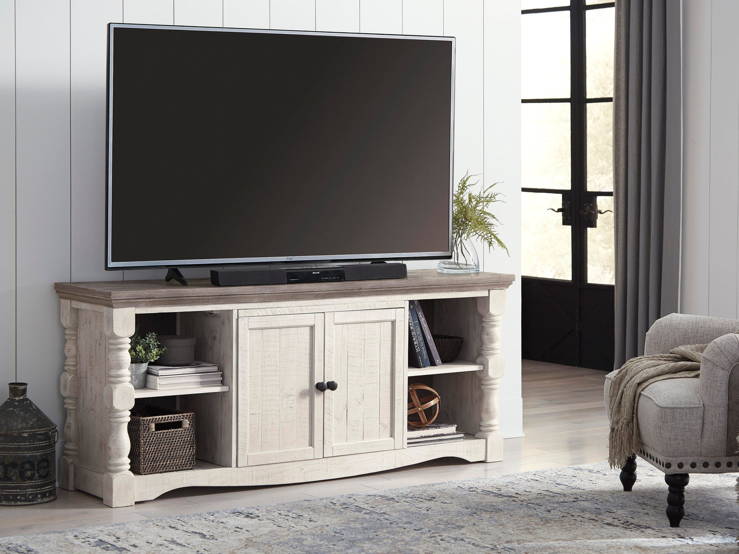 Ashley Havalance Two-tone 67" TV Stand