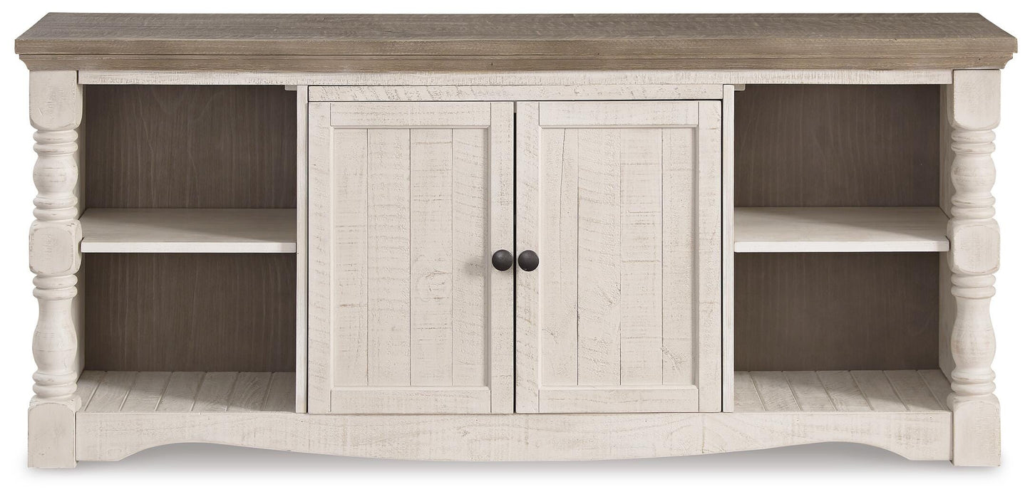 Ashley Havalance Two-tone 4-Piece Entertainment Center