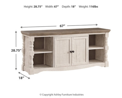 Ashley Havalance Two-tone 67" TV Stand